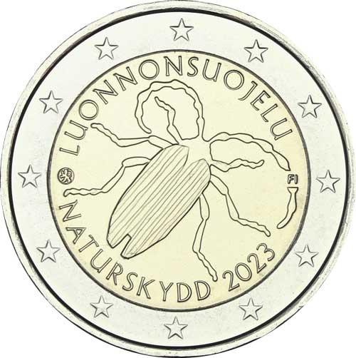 2023 Fínsko 2 eurá Ochrana prírody