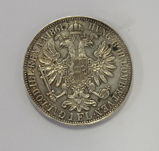 1861 A 1 Florin Franc Jozef