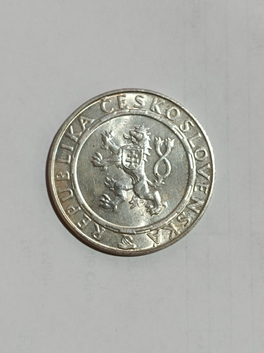 1955 100 Kčs - Oslobodenie Československa - 10. výročie tenké J