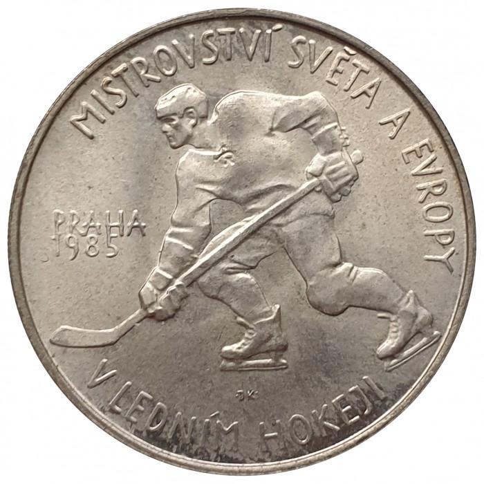 1985 100 Kčs - Ms v ľadovom hokeji
