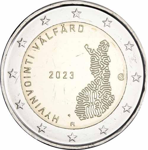 2023 Fínsko 2 eurá Sociálne služby