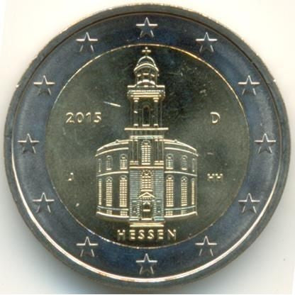 2015 2 EURO Nemecko - Hessen D