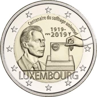 2019 2 EURO Luxembursko - Volebné právo