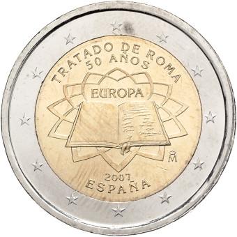 2007 - 2 EURO Španielsko Rímska zmluva