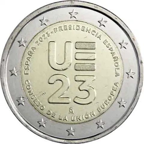 2023 Španielsko 2 eurá Predsedníctvo v Európskej Unií