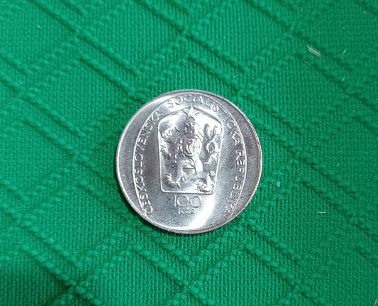 1985 100 Kčs- Petr Brandl - 150. výročie úmrtia
