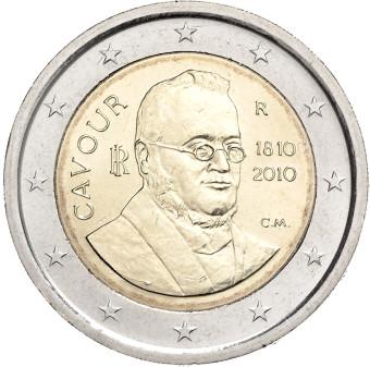 2010 2 EURO Taliansko - Camillo Benso di Cavour