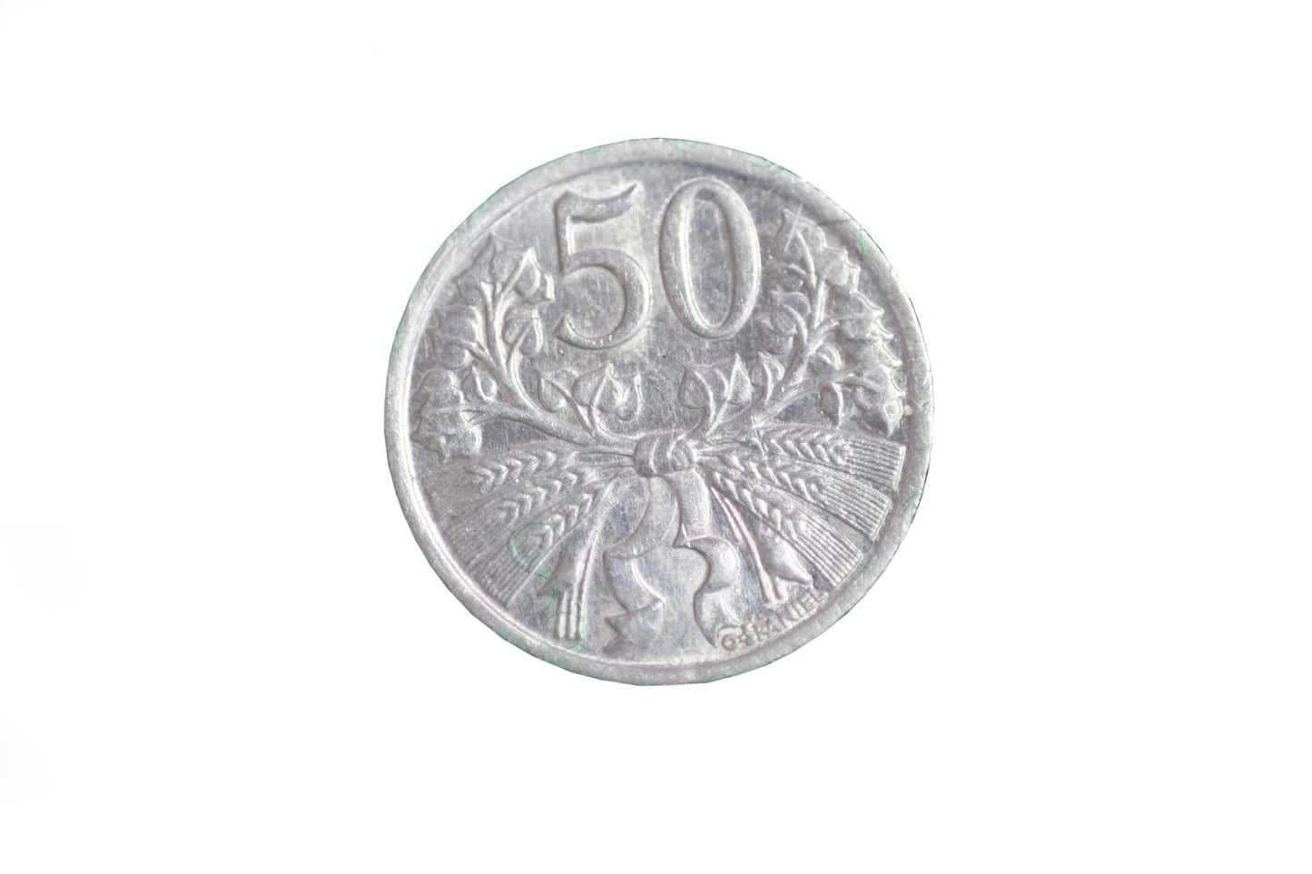 50 Halierov 1953 UNC VZáCNEJší