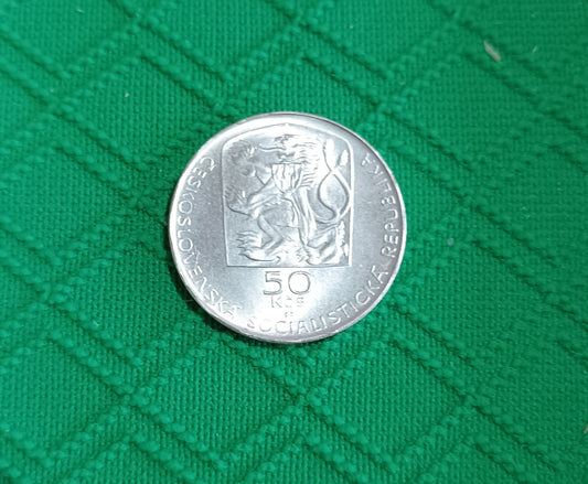 1974 50 Kčs- Janko Jesenský - 100. výročie narodenia