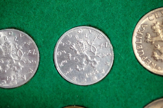 50 Halierov 1953 UNC VZáCNEJší