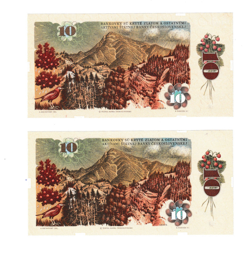 1986 10 kčs Hviezdoslav Séria J