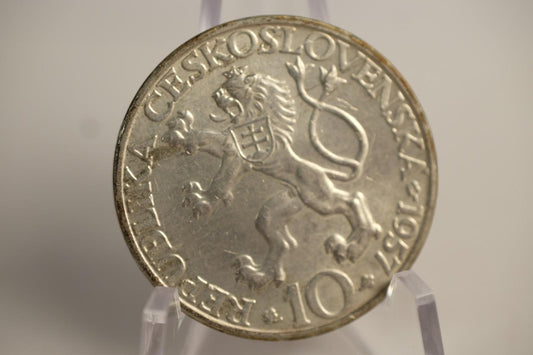 1957 10 Kčs - Inžinierske školy v Prahe - 250. výročie založenia