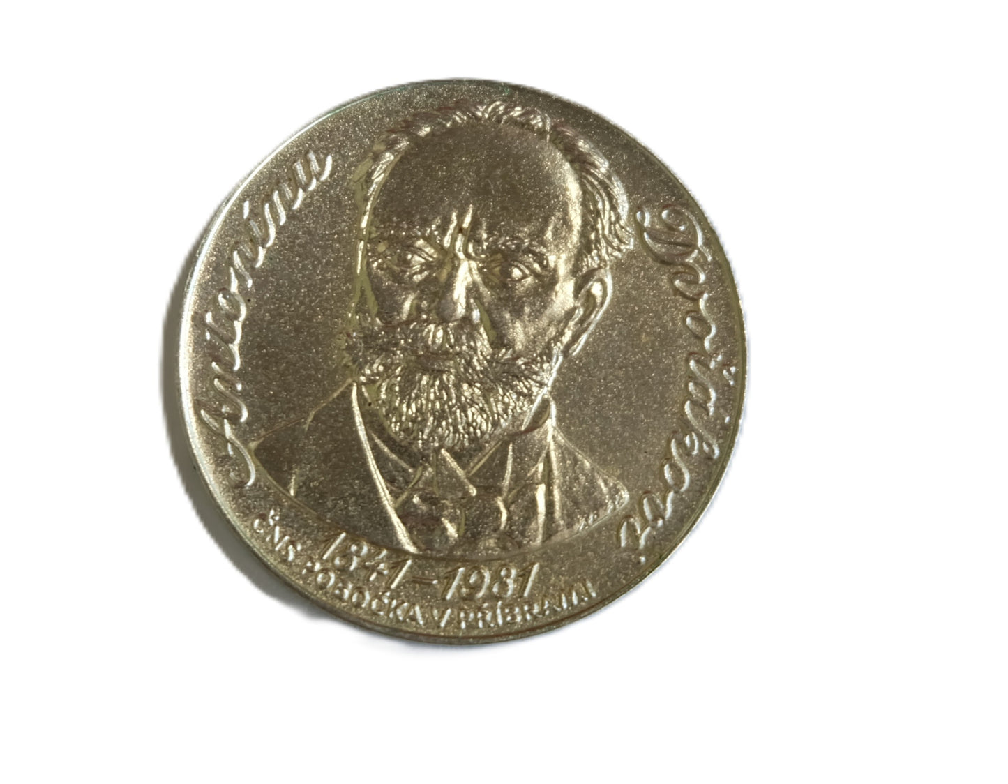 Medaile Set Bronz a Postriebrená - Numizmatika - ČNS - 1981 Příbram A. Dvořák