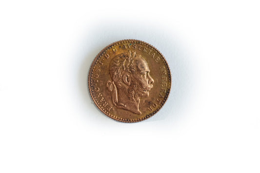 RARITKA skúšobná razba Rakúsko Uhorska Dukát 1915 (medený)