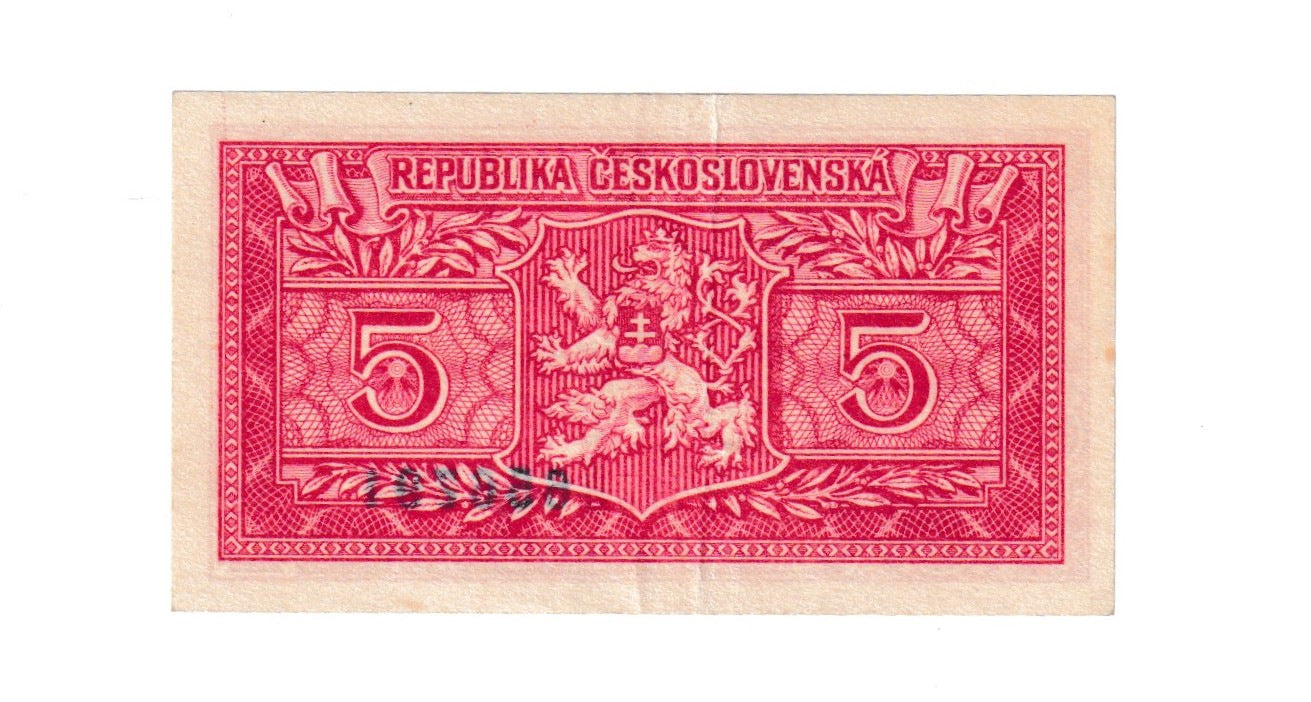 1949 5 Kčš séria A stav Xf