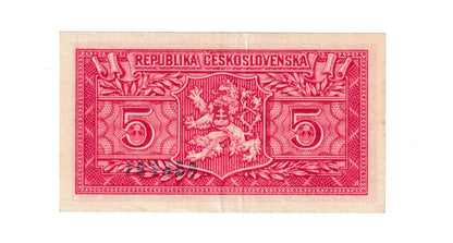 1949 5 Kčš séria A stav Xf