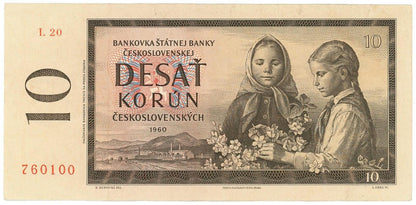1960 10 Kčš séria L 20