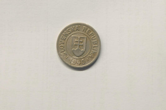 1940 1 Koruna Slovenský Štát