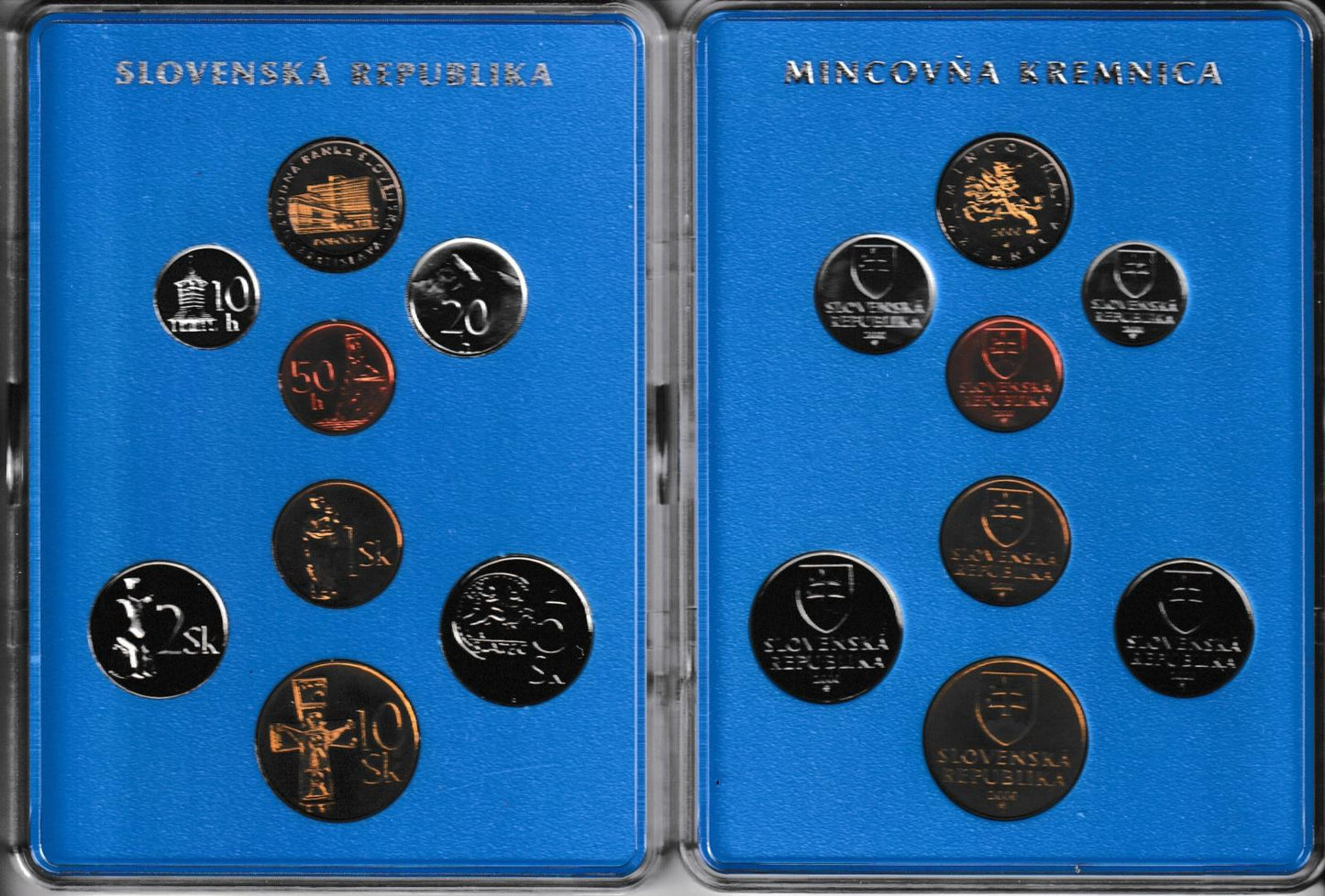 SADA mincí 2000 Slovensko UNC