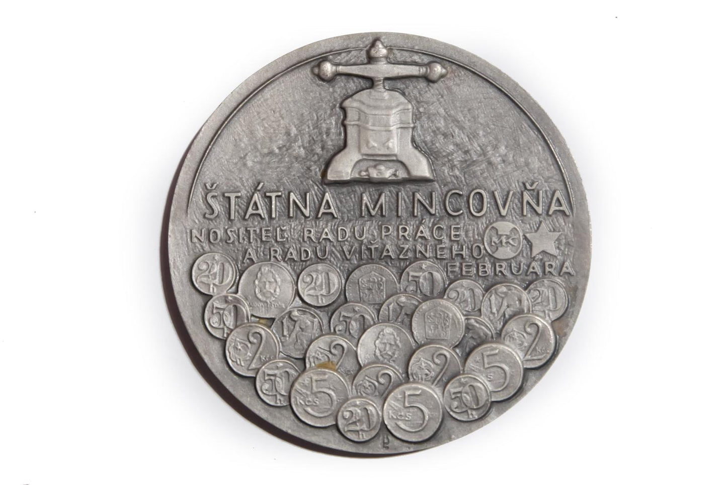 MEDAILA 1988 - 660 rokov mincovníctva v Kremnici Slovenská Numizmatická Spoločnosť