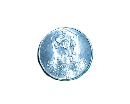 1986 50 Kčs - Levoča - mestská pamiatková rezervácia