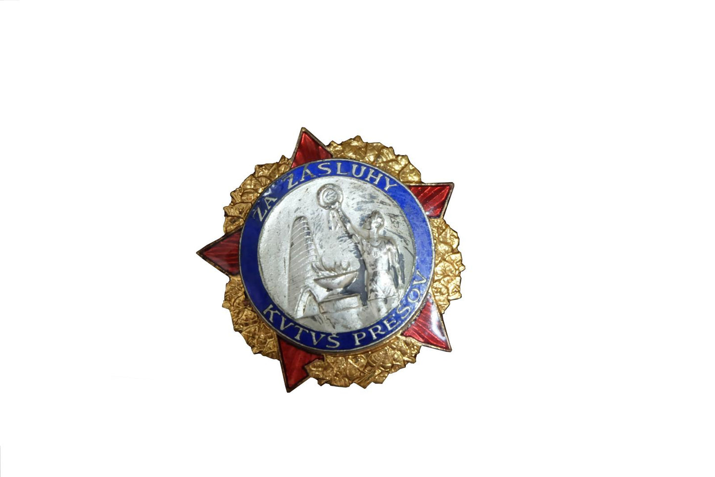 Za zásluhy KVTVŠ Prešov vyznamenanie