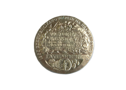 MEDAILA 1979 - 1800 Rokov Rímskeho nápisu na hradnej skale 179 S.N.S. Malá