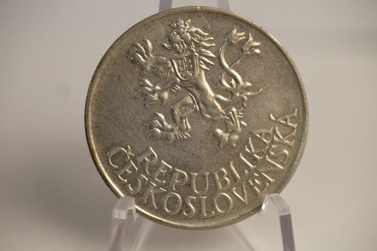 1955 25 kčs - Oslobodenie Československa - 10. výročie