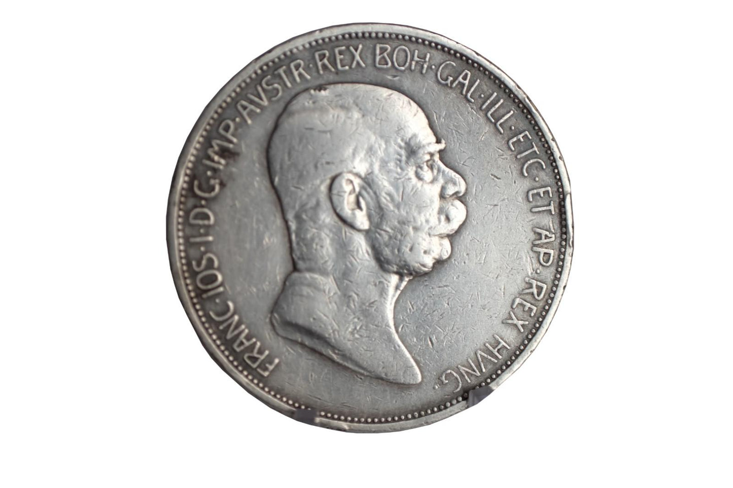 1908 František Jozef I. - 5 Koruna bz jubilejná