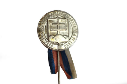 1939 Odznak Slovenský štát Odhalenie pomníka padlých v Šándorfe