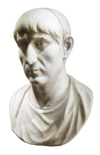Constantin II. jun., jako caesar, AE 3, minc. Tessalonika