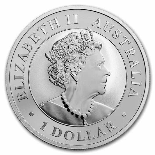 2023 Dollar Austrália BU 1 Oz Ag Australian Kookaburra