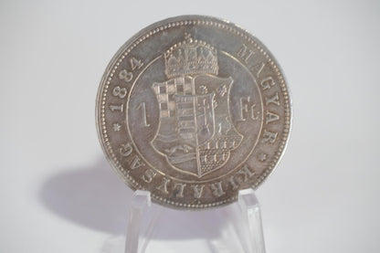 1884 František Jozef I. - 1 Forint Kb