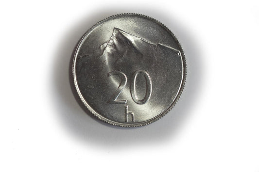 20 halierov Slovensko UNC 1993 - 2008