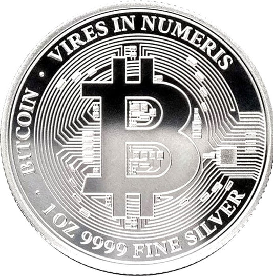 2022 2 Dollars Niue BU 1 Oz Ag Bitcoin