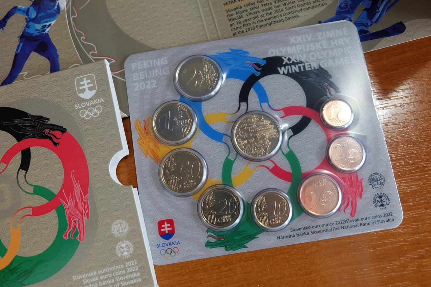 2022 Ročníková sada 2022 Olympiadá Peking Beijing