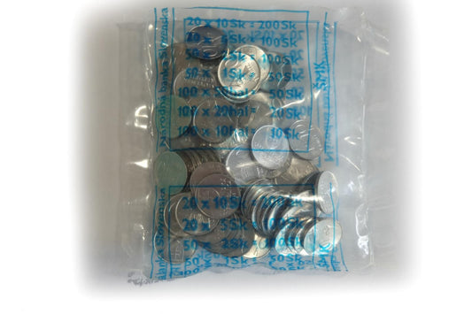 10 Halierov Set mincí 1999 v originál bankovom sáčku UNC