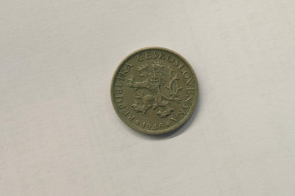 1 Koruna 1946 Československo