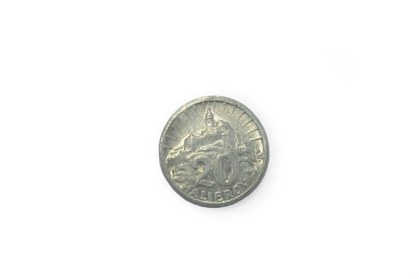 1943 20 Halierov Slovenský Štát