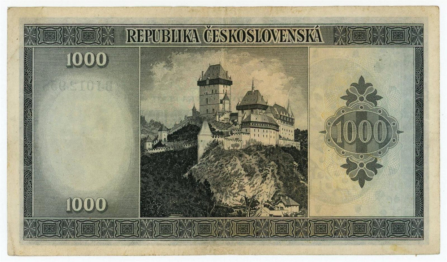 1945 1000 kčs séria BJ