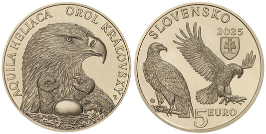 2025 Autorská karta 5€- Orol kráľovský