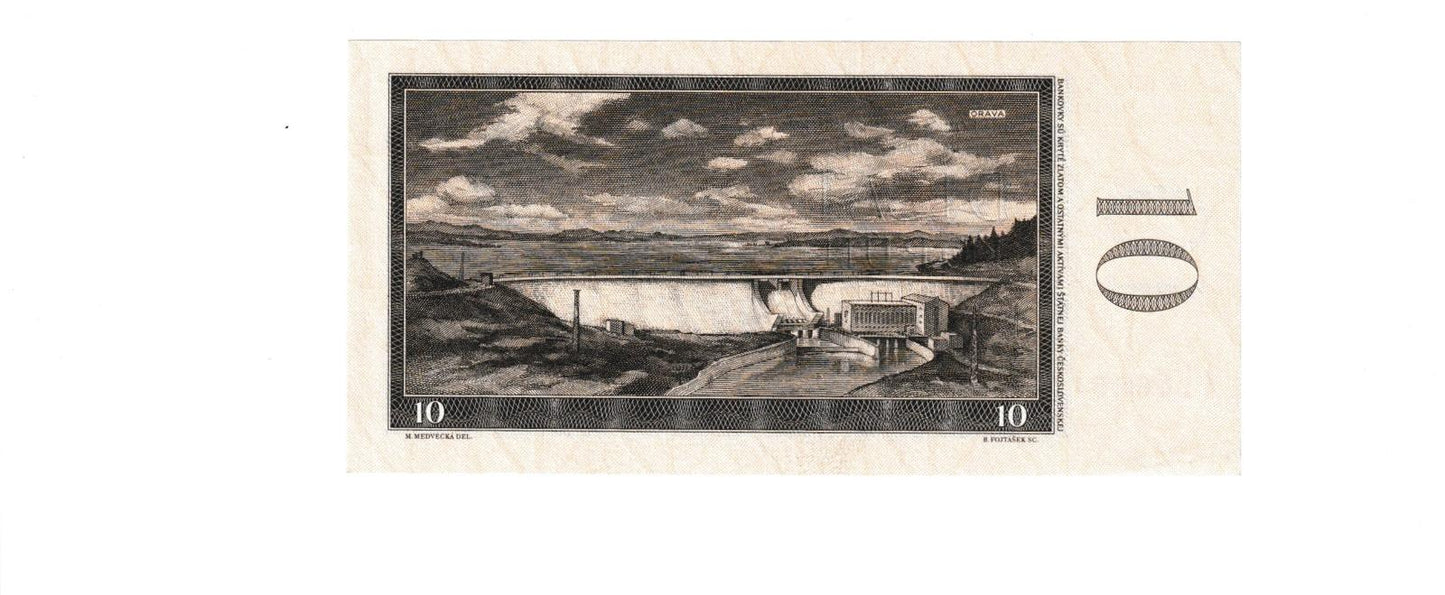 1960 10 Kčš séria E 60 UNC