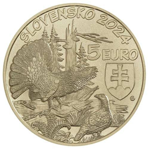 2024 Minca 5€ - Hlucháň hôrny
