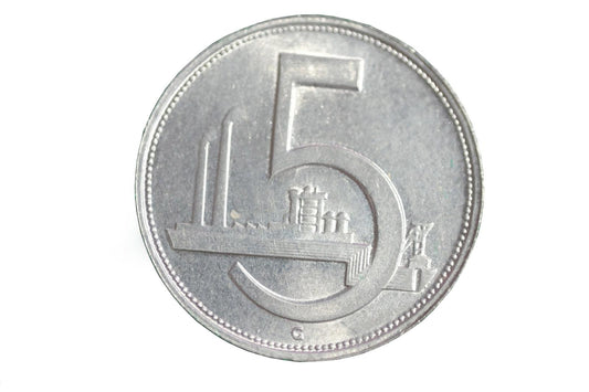 Vzácna 5 Koruna 1952 skúšobná razba ! UNC ORIGINáL!