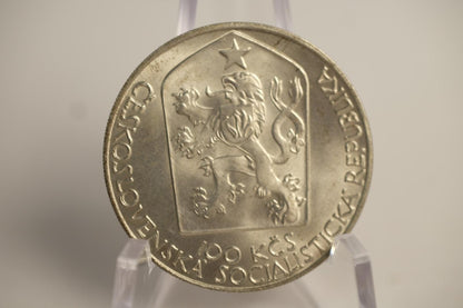 1983 100 Kčs - Národné divadlo - 100. výročie otvorenia