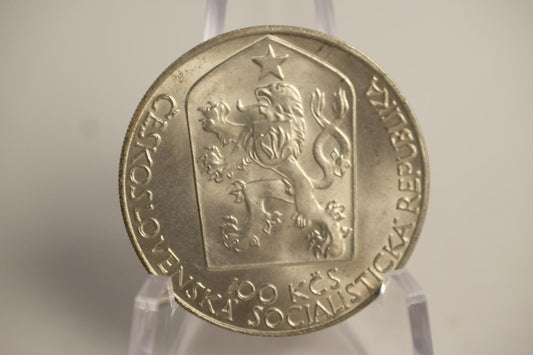 1983 100 Kčs - Národné divadlo - 100. výročie otvorenia