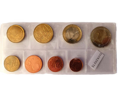 2009 Slovensko set euromincí komplet unc