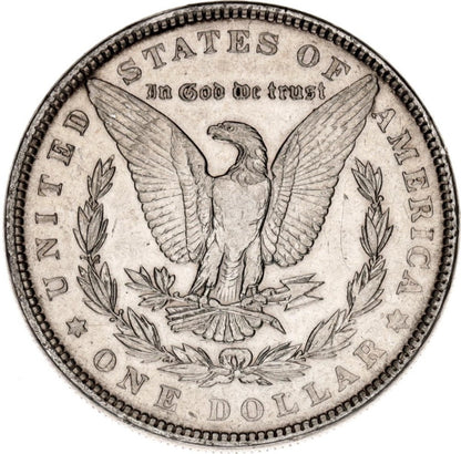1898 Strieborná veľká minca Morgen dollar