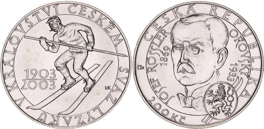 2003 – Svaz lyžařů v Království českém, běžná kvalita 200 kč