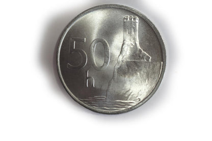 50 halierov Slovensko UNC 1993 - 2008